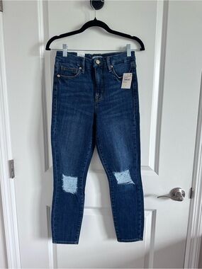 Good American Good Waist Crop Jeans